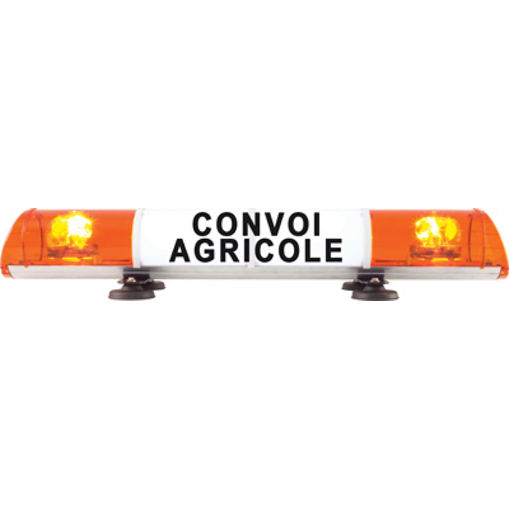 Rampe 755mm 12v 2 feux tourn.magn. BUISARD - 724436