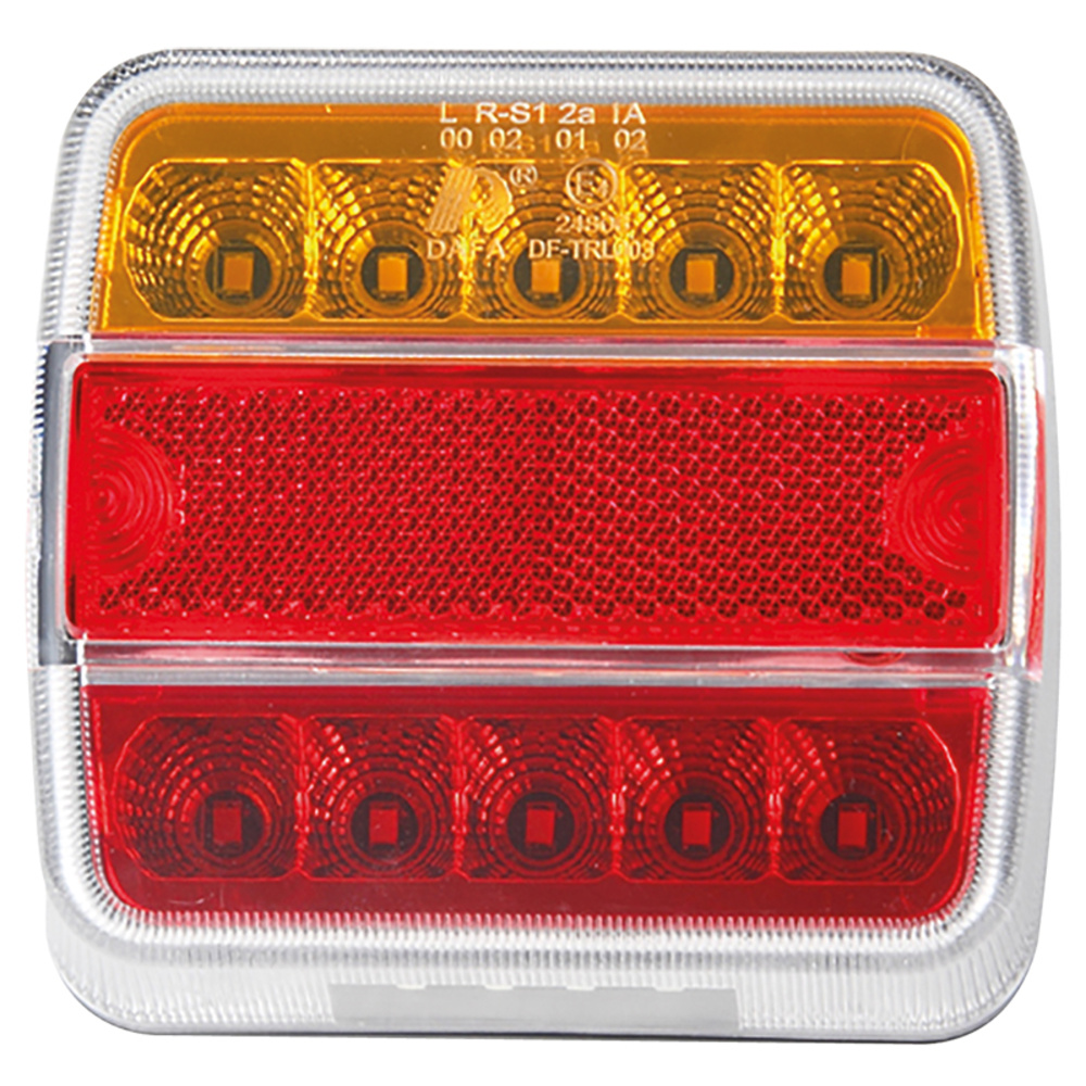 Feu ar led 5f r/j sort. cable sous coque BUISARD - 724545