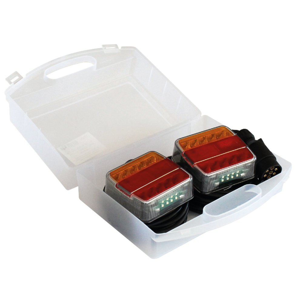 Kit mallette sign. feux ar led 5f r/j al. 12m - 724552