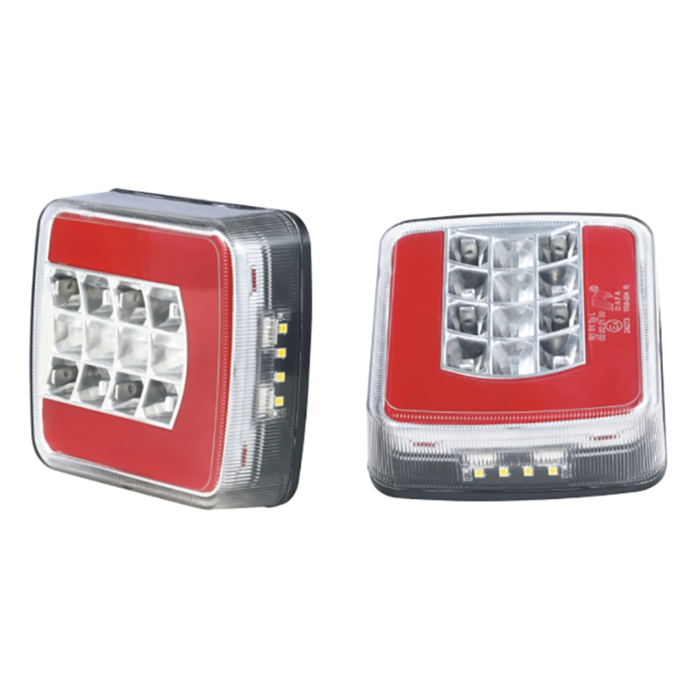 Kit 2 feux ar. led 4f sort. cable sous coque BUISARD - 724553