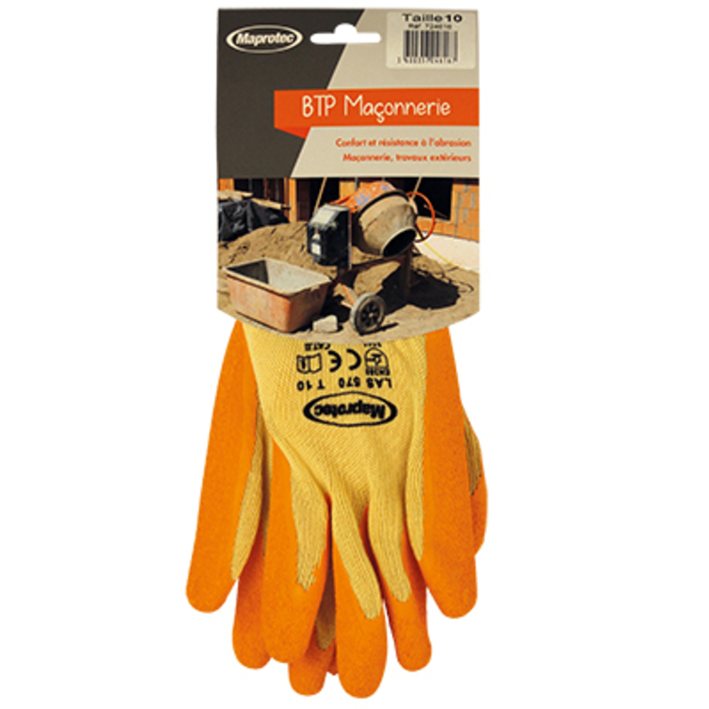 Ca-gants btp/maconnerie t10 BUISARD - 724616