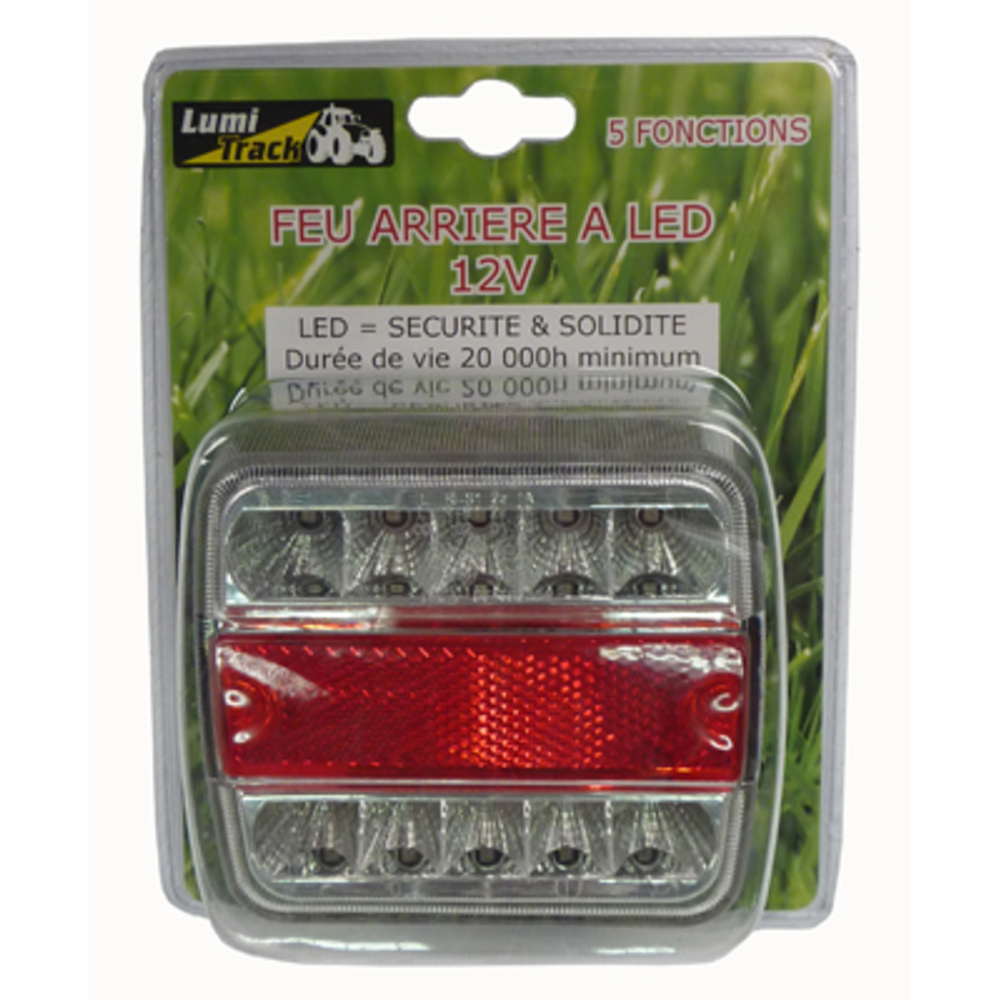 Feu ar led r/b 5f sort.cable sous coque BUISARD - 724635