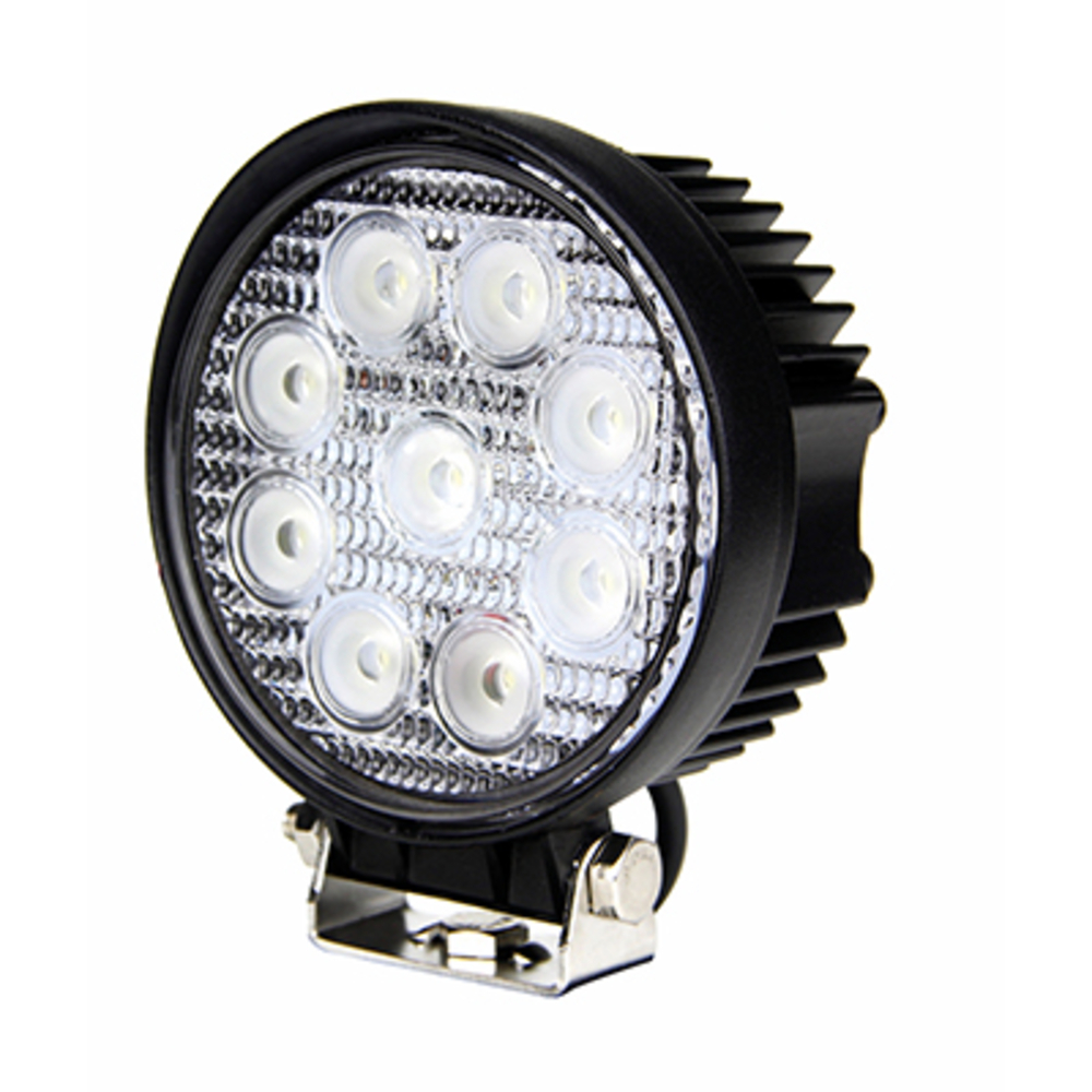 Phare de travail rond 9 led 1700lm large agriled BUISARD - 724701