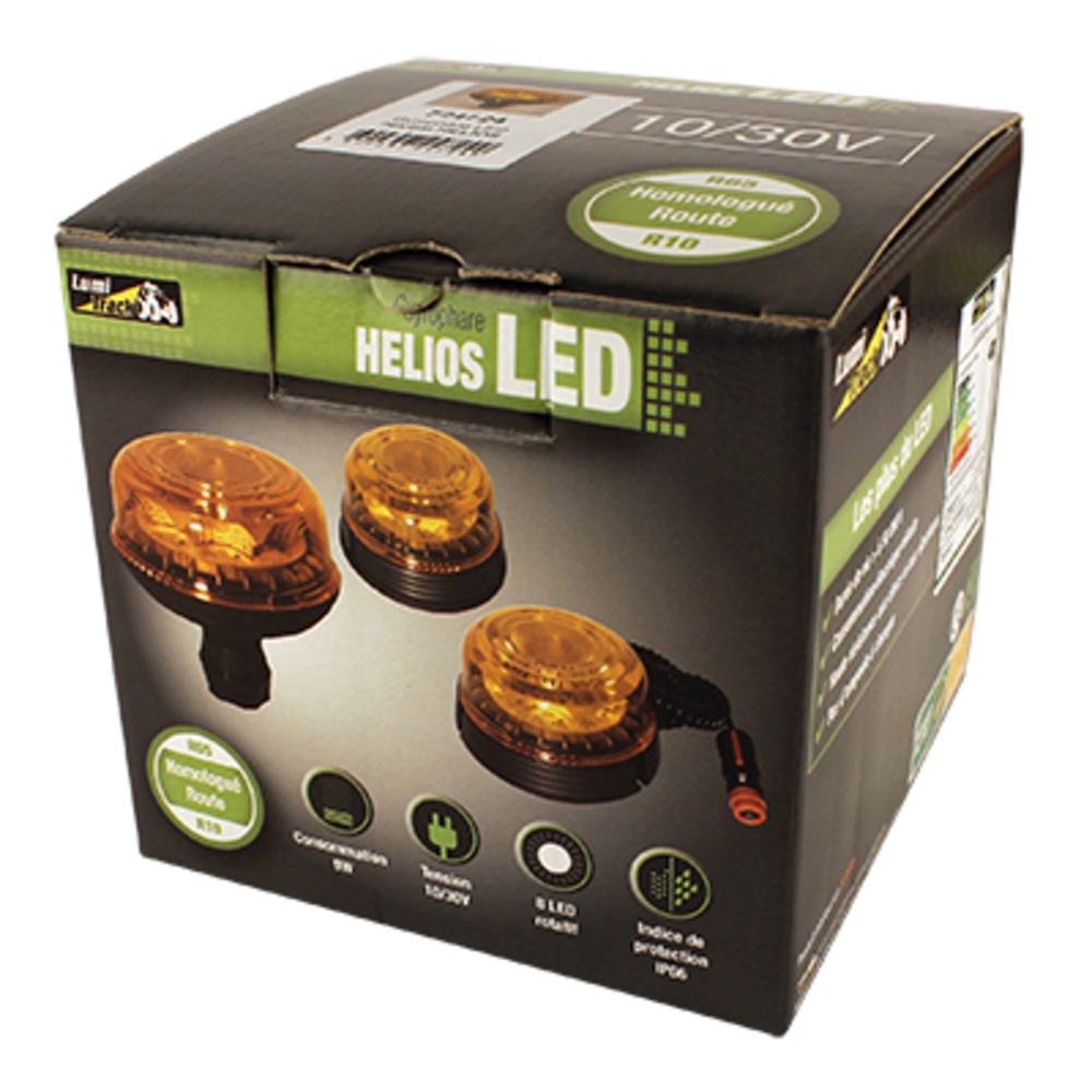 Gyrophare helios led flexible 12-24v BUISARD - 724724