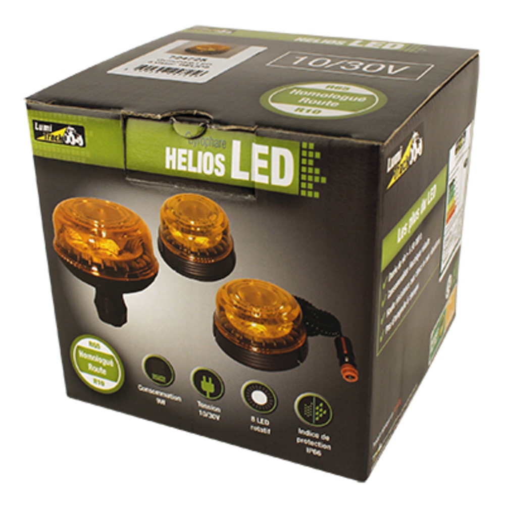 Gyrophare helios led plat 12-24v BUISARD - 724725