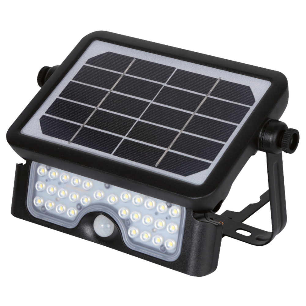 Projecteur solaire led 500lm ac panneau integre BUISARD - 724771