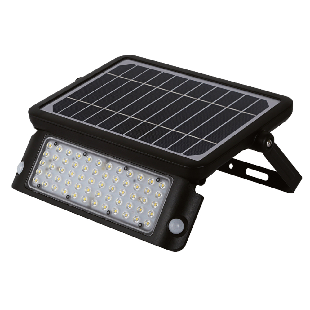 Projecteur solaire led 1080lm ac panneau integre BUISARD - 724772