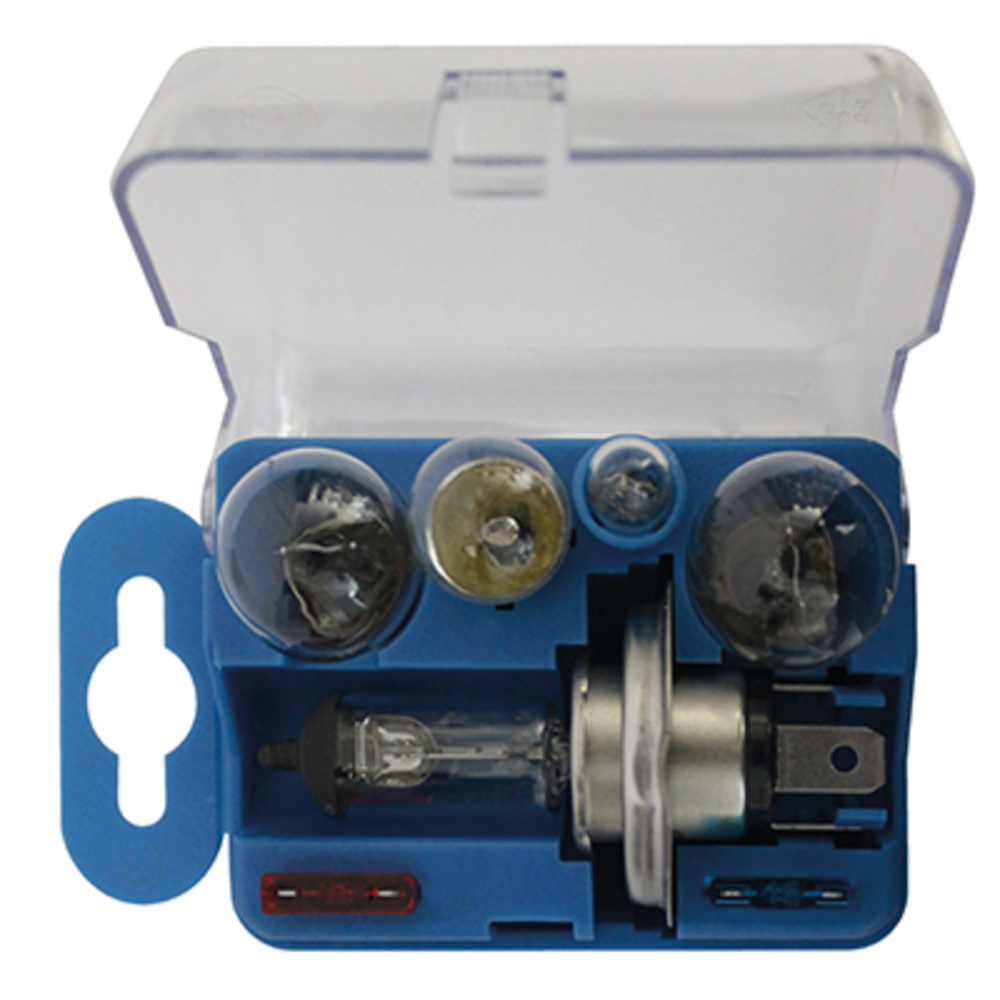 Coffret lampes h4(5 lamp+2fusib) BUISARD - 725099