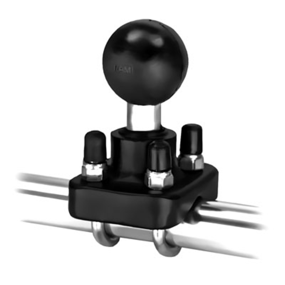 Bras p/tube rond d.2.54 à 3.17cm ram BUISARD - 726025