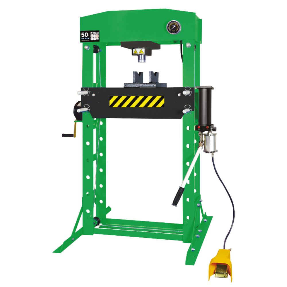 Presse atelier hydraul. 50t pneum. manuelle BUISARD - 733451