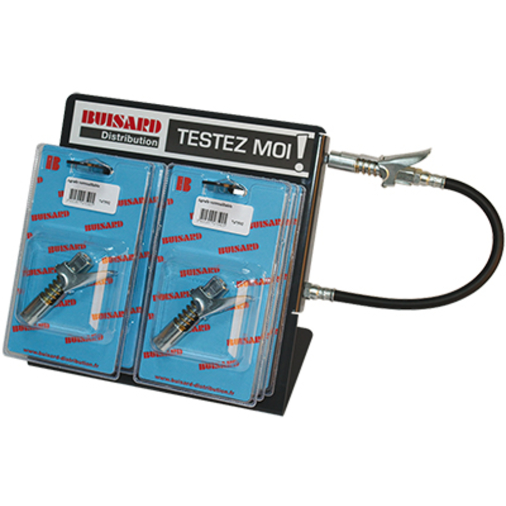 Kit presentoir demo.agrafe verrouillable BUISARD - 742577