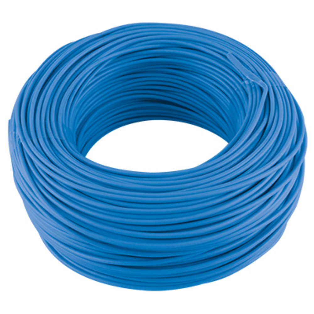 C 100m cable mono 1mm2 bleu BUISARD - 742912