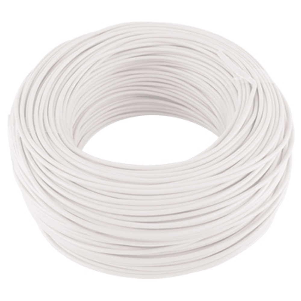 C 100m cable mono 1.5mm2 blanc BUISARD - 742922