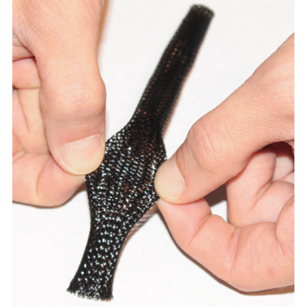 Boite 10m gaine tressee pet dia.6mm BUISARD - 743002