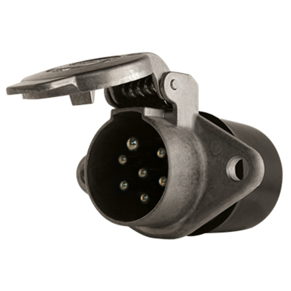 Prise 24v 7 plots en alu. 'f' BUISARD - 743009