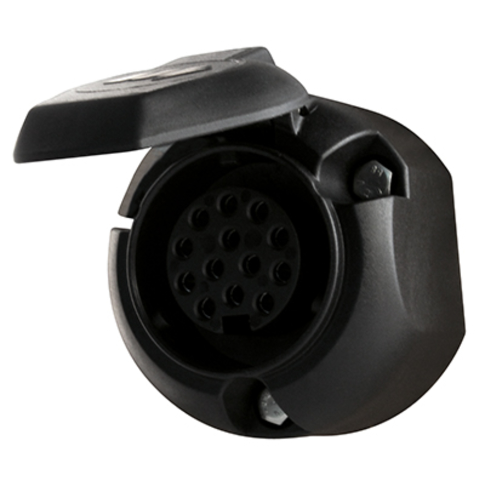 Prise 13 broch. 12v plastique BUISARD - 743086