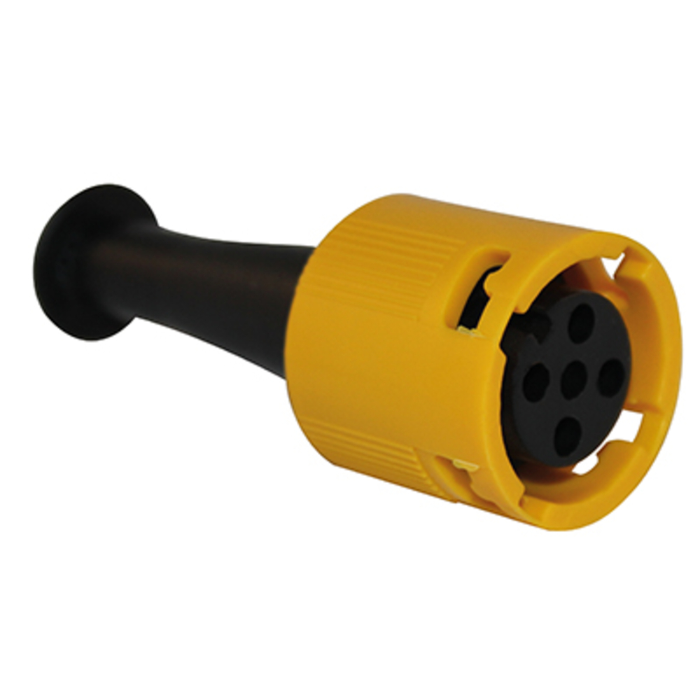 Prise gauche (jaune) p/lanterne ar6f BUISARD - 743148