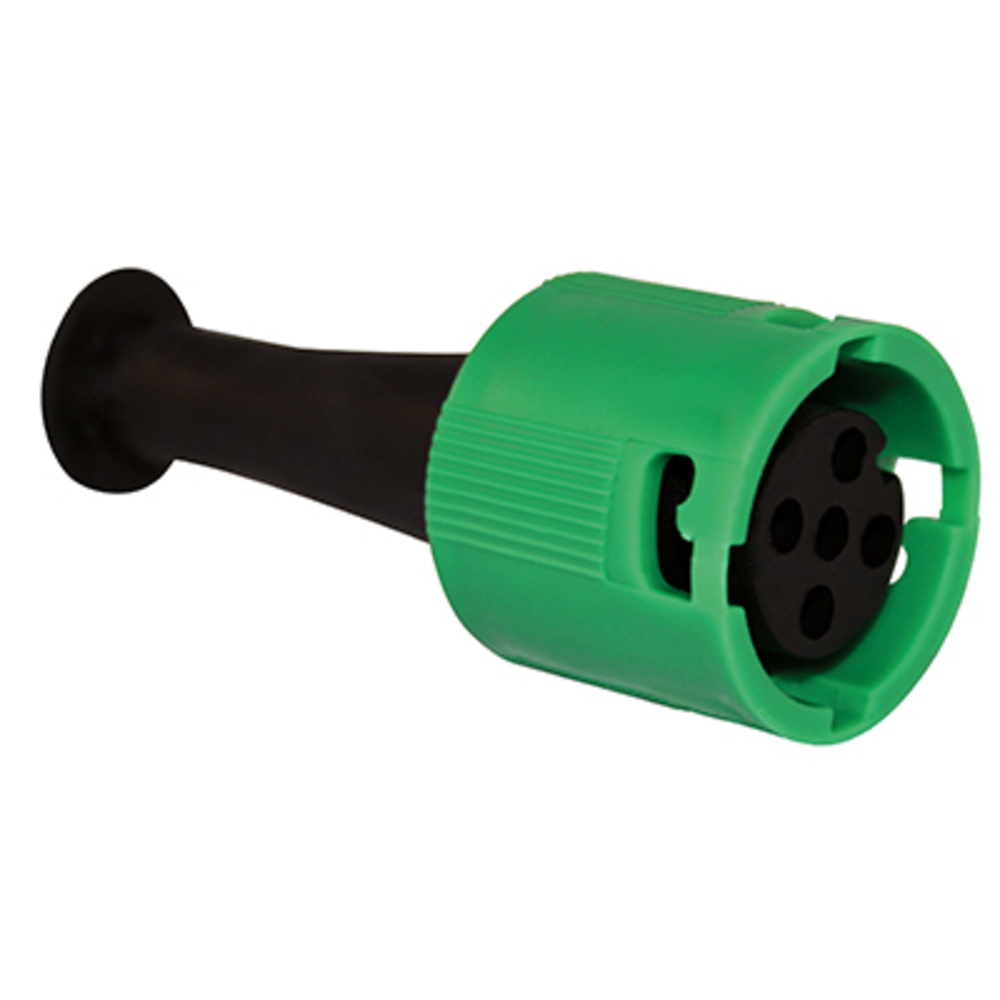 Prise droite (verte) p/lanterne ar6f BUISARD - 743149