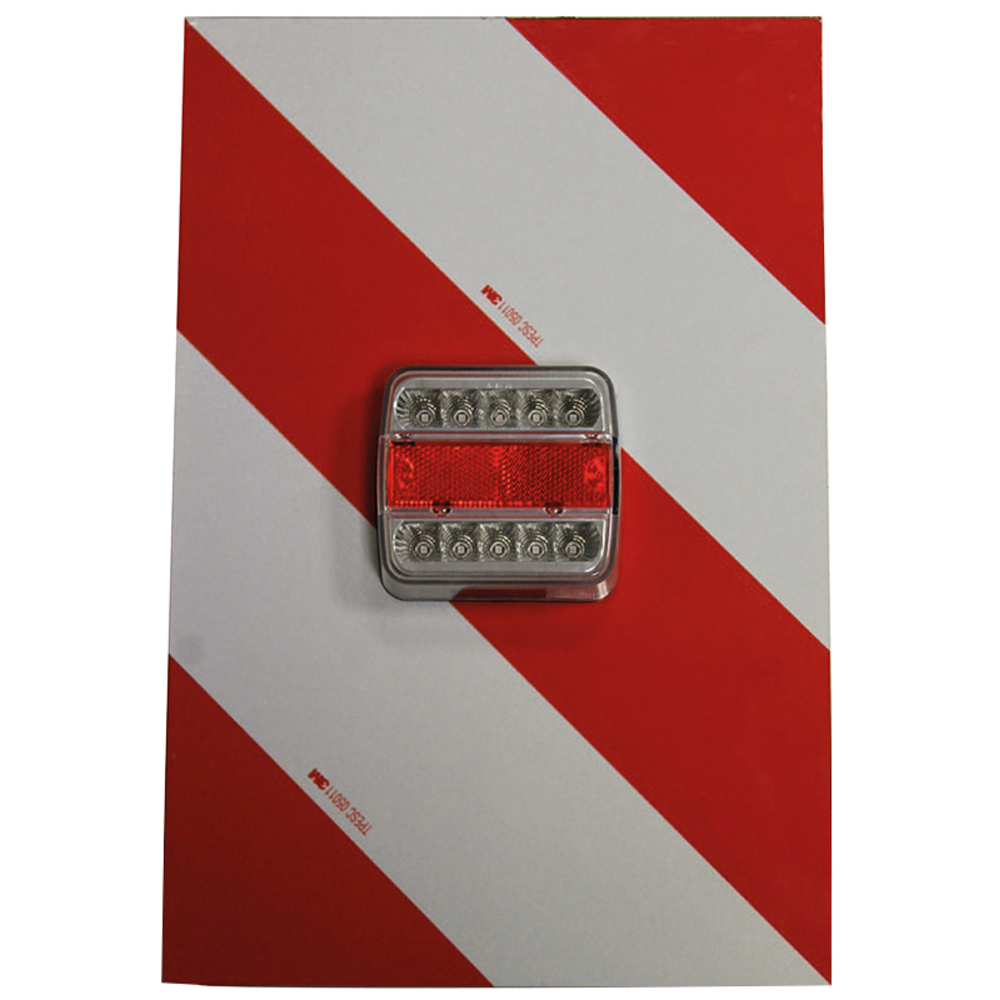 Kit 2 panneaux g/d cl1 + feu ar 4f led cable - 743370