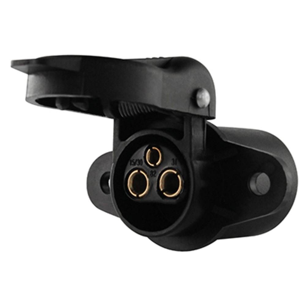 Prise 3 plots femelle 25a 2pts fix. BUISARD - 743467