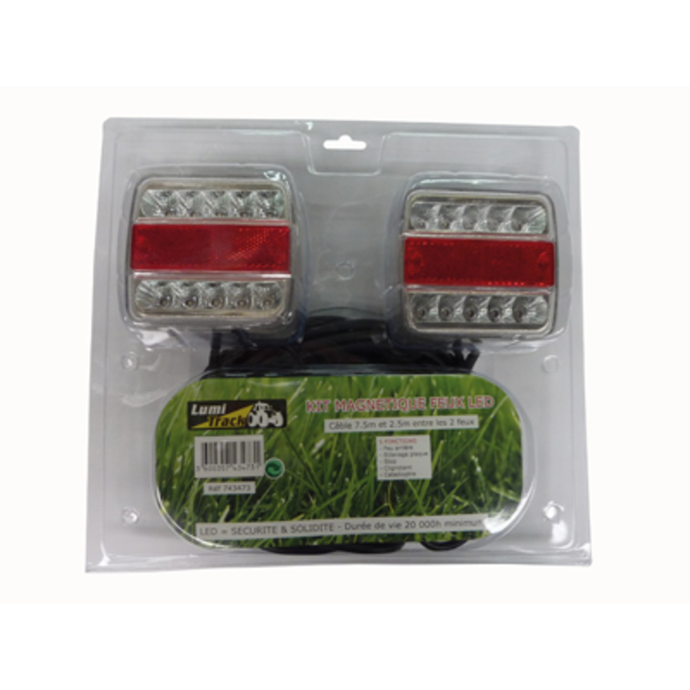 Kit sign. 2 feux ar led al.7.5m sous coque BUISARD - 743473