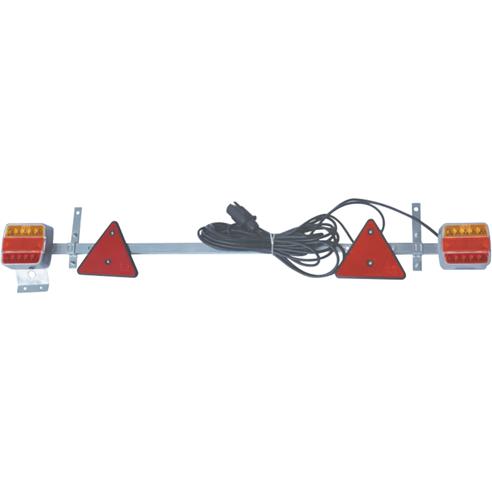 Rampe led metal telescopique 1,10-1,60 m cable 7,5m - 743484