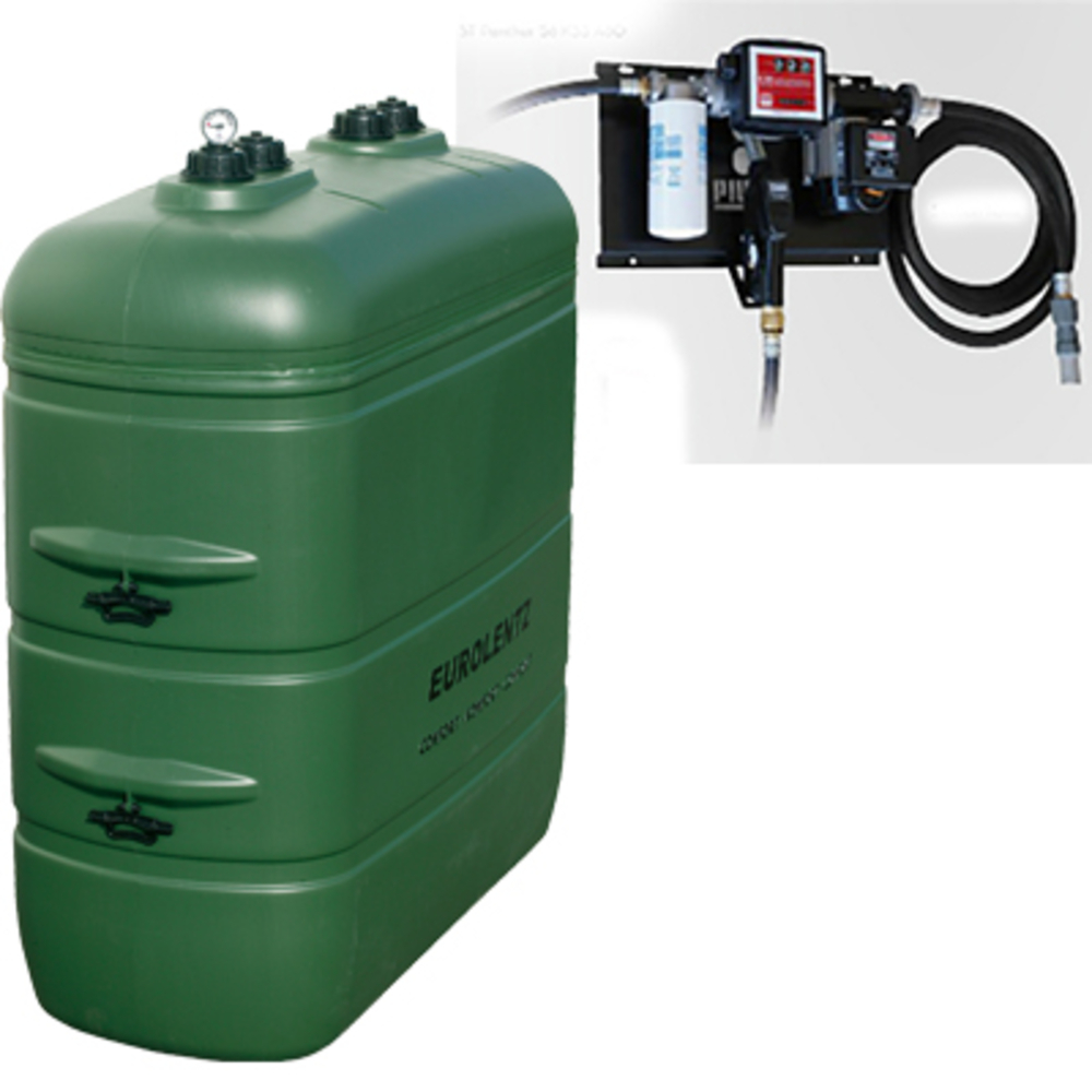 Cuve conf.60+ 2000l pehd vert BUISARD - 744164