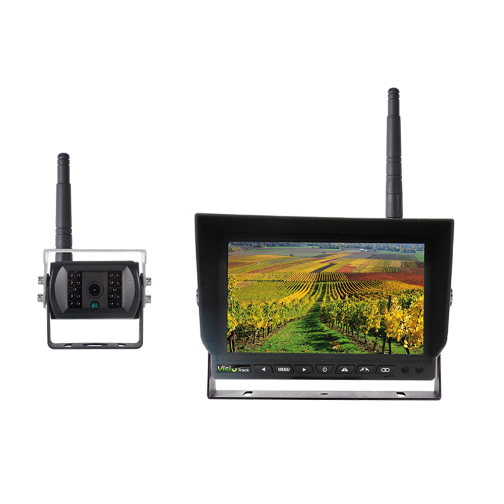 Kit camera visiotrack sans fil hd 7' non fen. 120° BUISARD - 745363