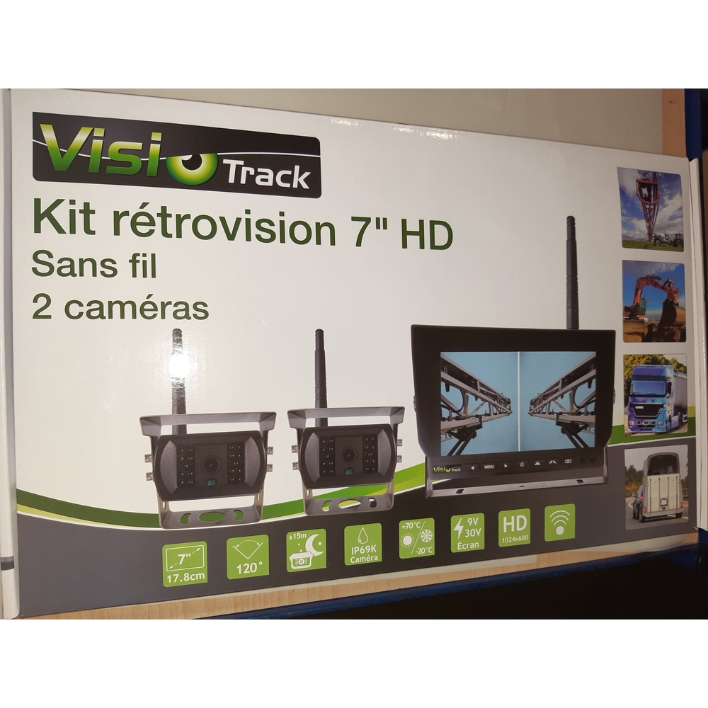 Kit camera visiotrack sans fil hd 7