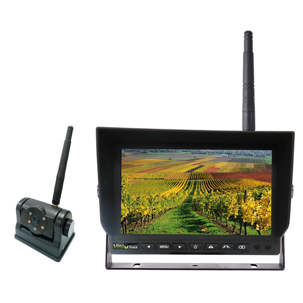 Kit camera visiotrack sans fil hd 7' non fen. cam 140° sur batterie BUISARD - 745365