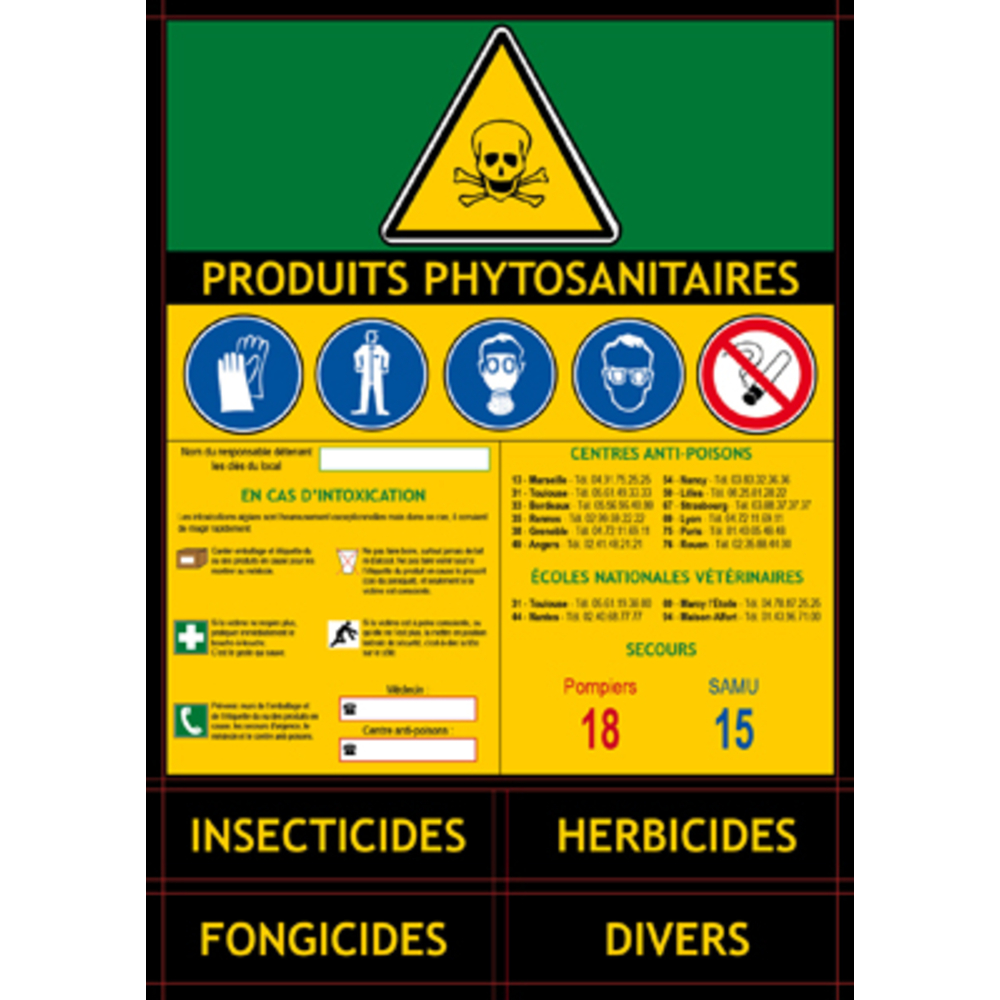 Adhesif produit phyto BUISARD - 981019