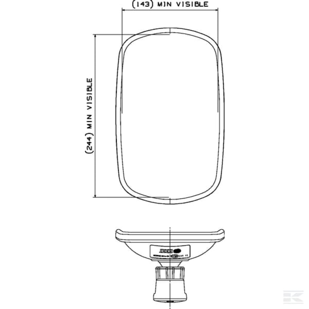 RETROVISEUR - 7182.320.B