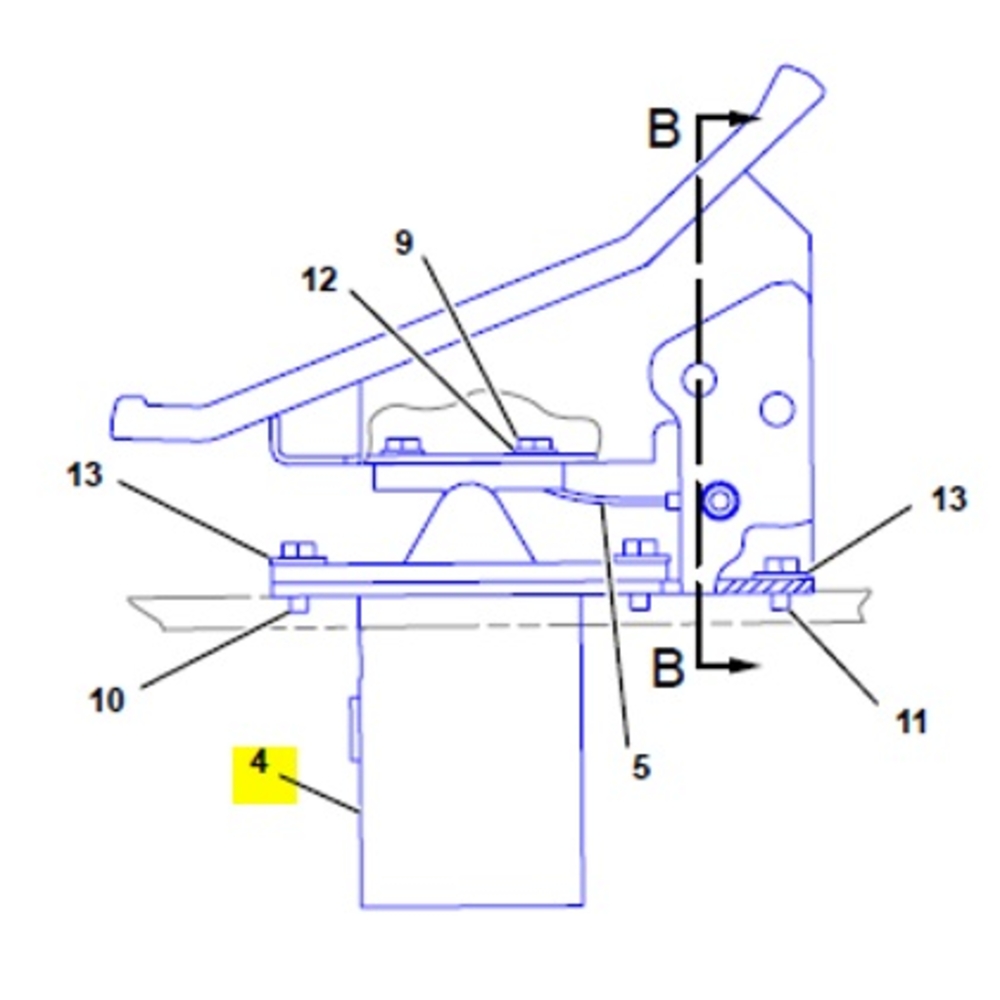 SUPPORT AS - CATERPILLAR - 153-8755