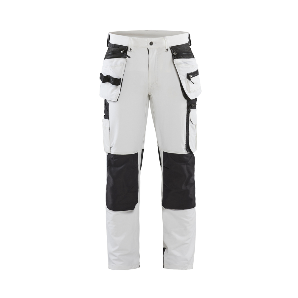 Pantalon peintre stretch 4D 1079 Blanc/Gris foncé Blaklader - 107916451098C