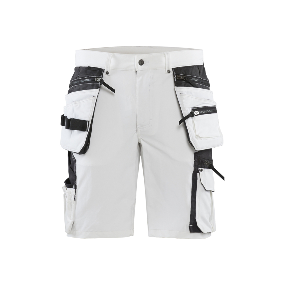 Short peintre stretch 4D 1088 Blanc/Gris foncé Blaklader - 108816451098C