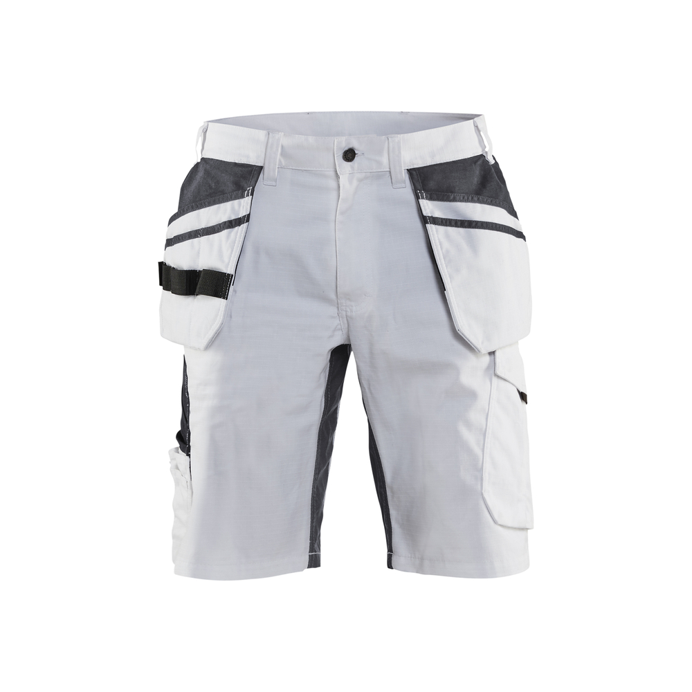 Short peintre +stretch 1099 Blanc/Gris foncé Blaklader - 109913301098C