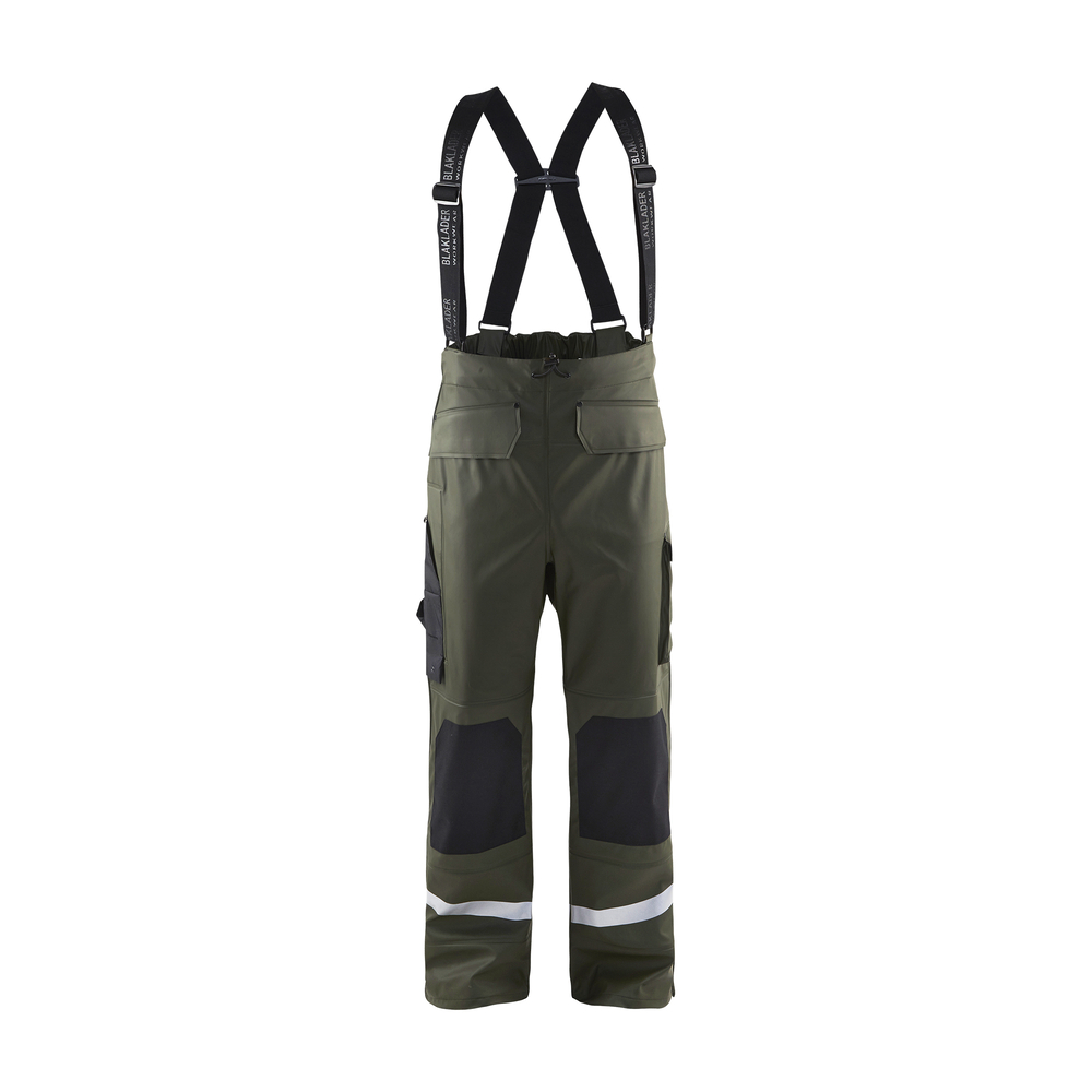 Pantalon de pluie niveau 21305 Vert armée Blaklader - 130520034600