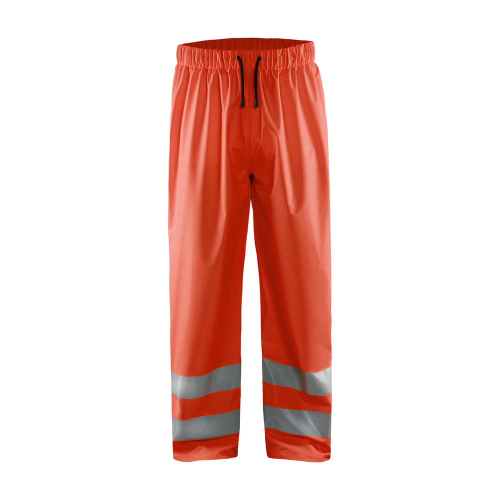 Pantalon de pluie haute visibilité niveau 1 Blåkläder 1384 Rouge fluo Blaklader - 138420005500