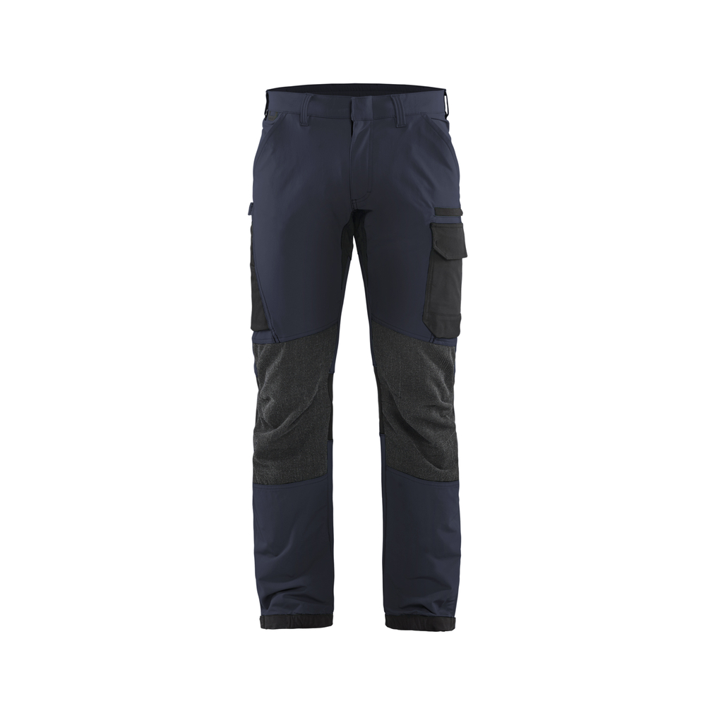 Pantalon maintenance stretch 4D 1422 Marine foncé/Noir Blaklader - 142216458699C