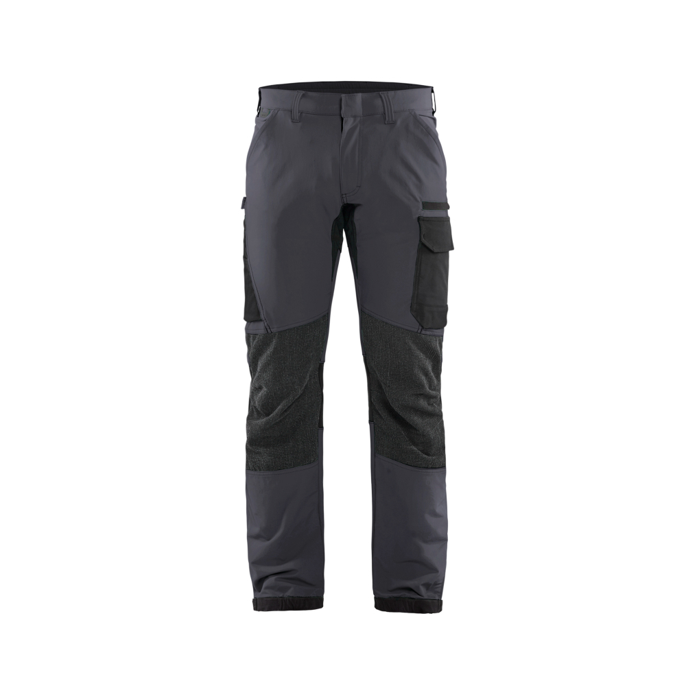 Pantalon maintenance stretch 4D 1422 Gris moyen/Noir Blaklader - 142216459699C