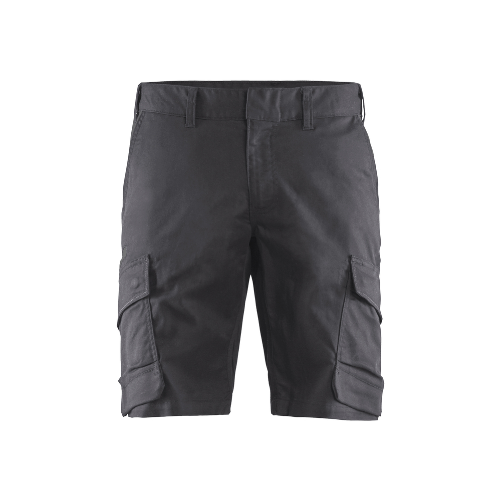 Short Industrie stretch 2D 1446 Gris moyen/Noir Blaklader - 144618329699C