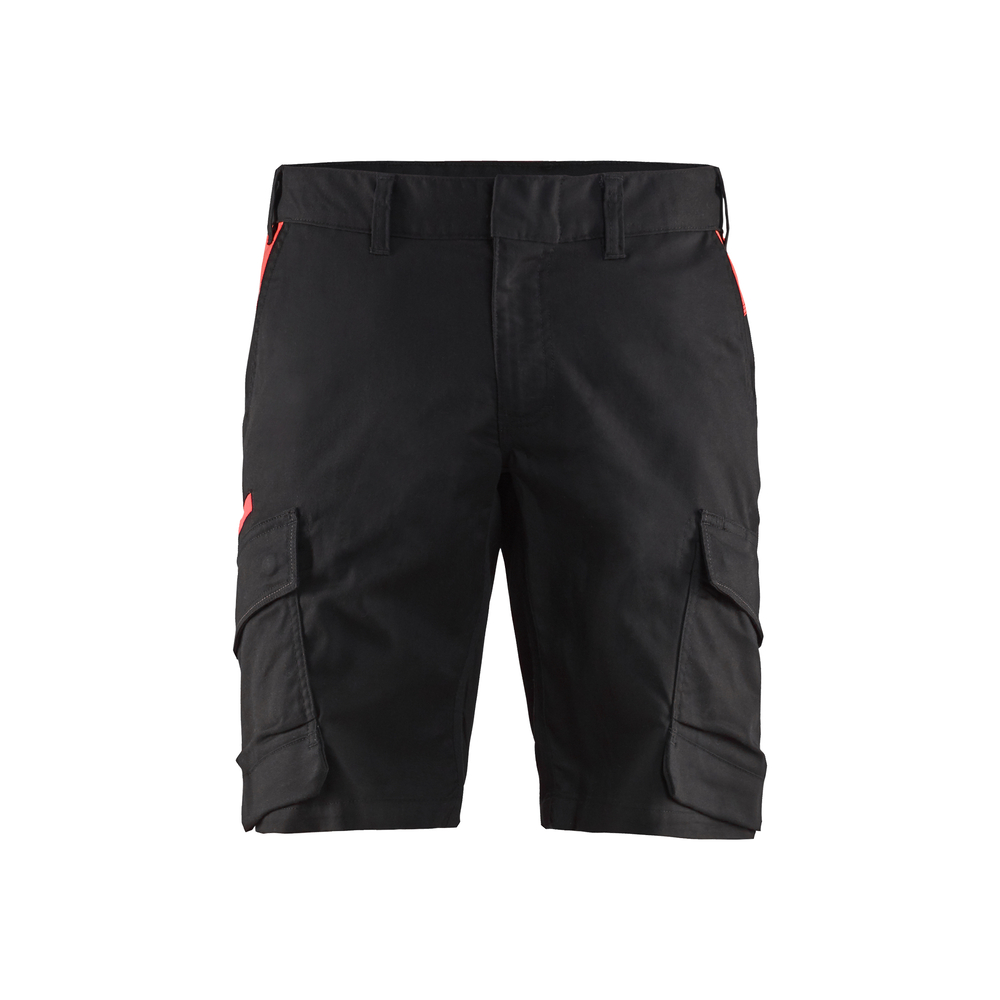 Short Industrie stretch 2D 1446 Noir/Rouge Blaklader - 144618329956C