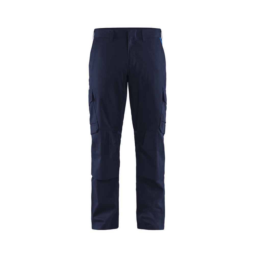 Pantalon industrie avec poches genouillères stretch 2D 1448 Marine/Bleu Roi Blaklader - 144818328985C