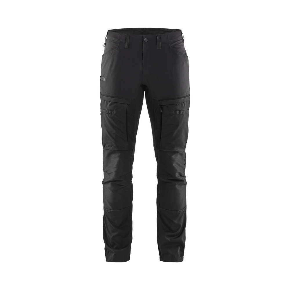 Pantalon maintenance +stretch 1456 Noir/Gris foncé Blaklader - 145618459998C
