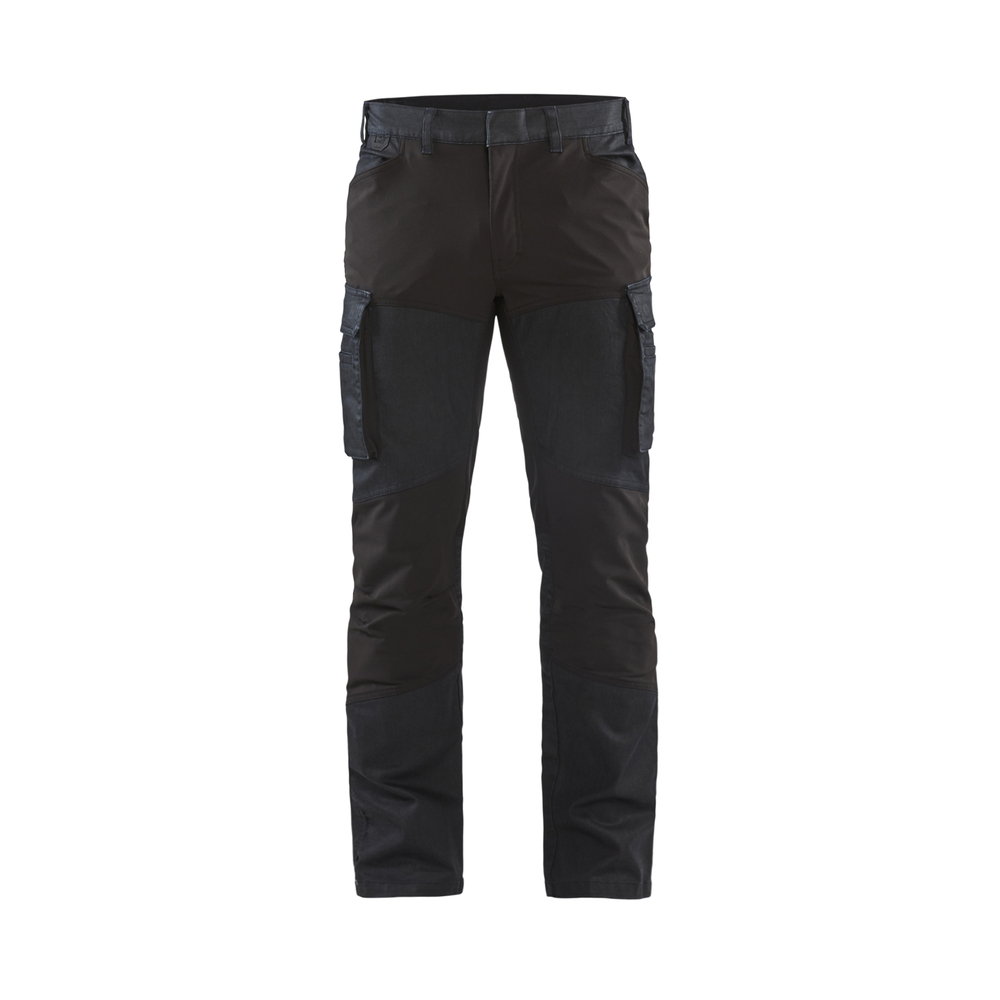 Pantalon maintenance denim stretch 2D 1457 Marine/Noir Blaklader - 145711478999C