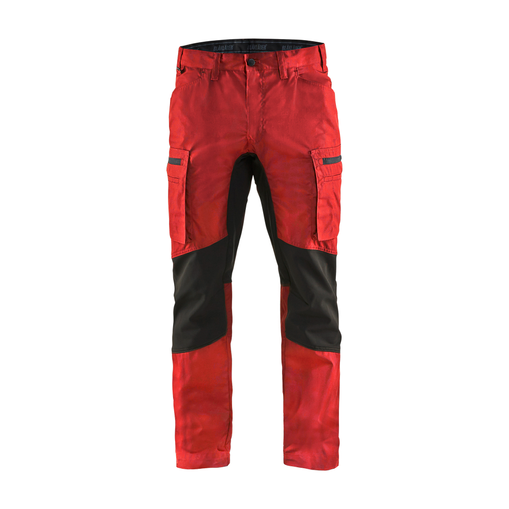 Pantalon maintenance +stretch 1459 Rouge/Noir Blaklader - 145918455699C