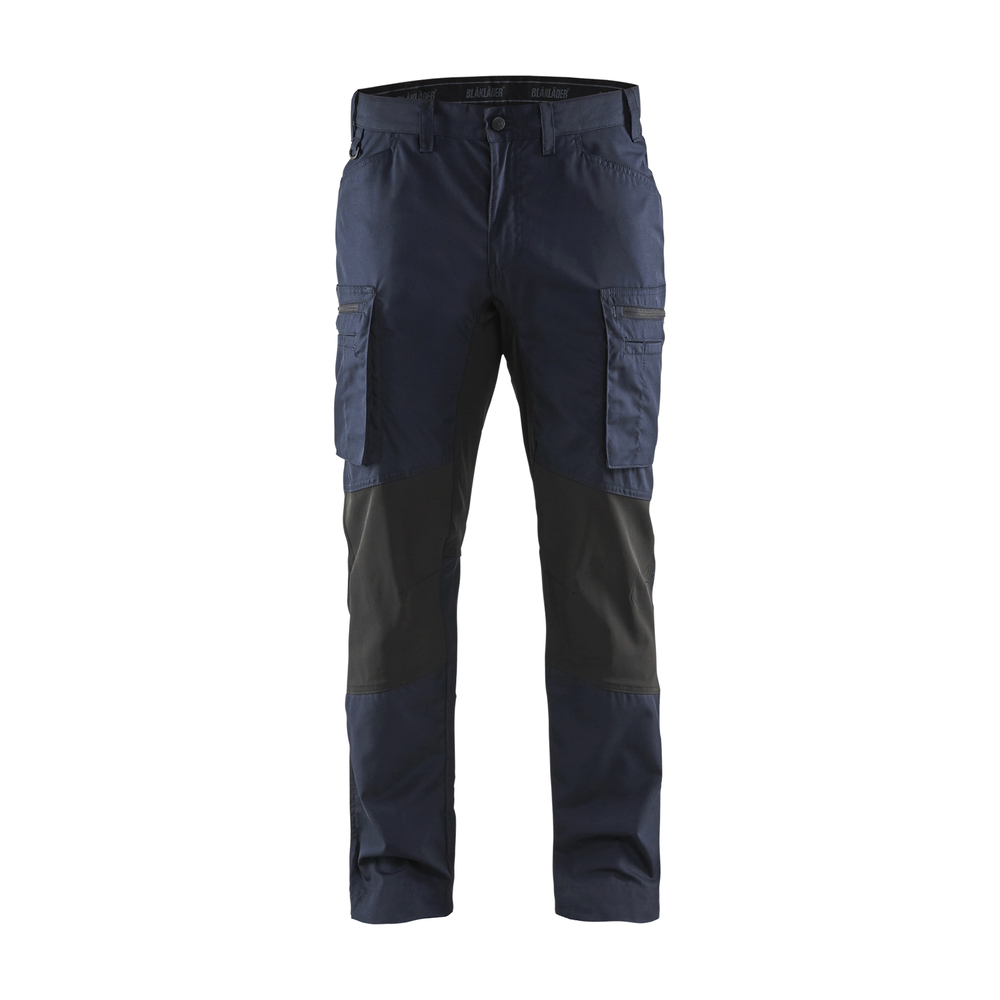 Pantalon maintenance +stretch 1459 Marine foncé/Noir Blaklader - 145918458699C
