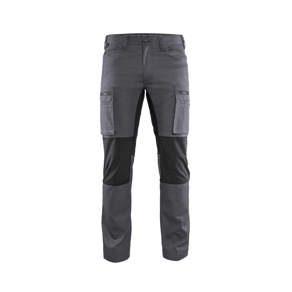 Pantalon maintenance +stretch 1459 Gris moyen/Noir Blaklader - 145918459699C