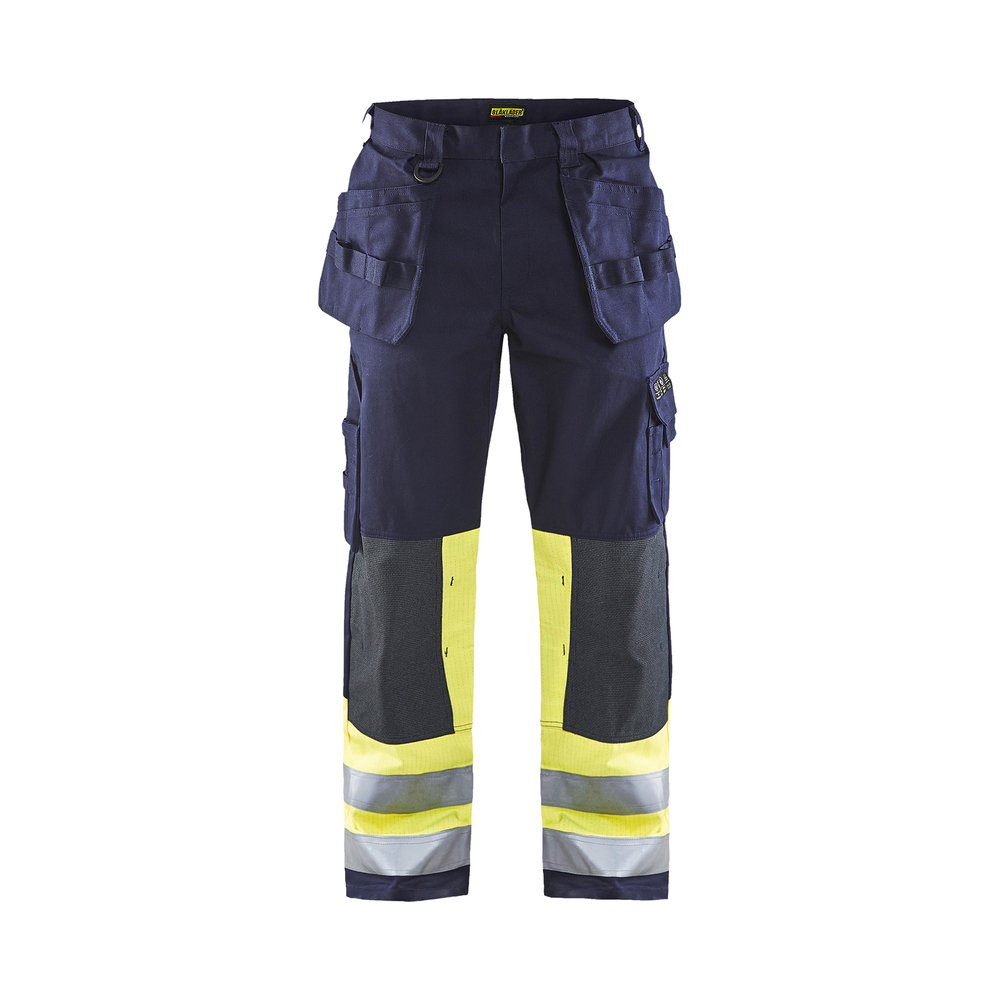 Pantalon artisan multinormes 1479 Marine/Jaune fluo Blaklader - 147915148933C