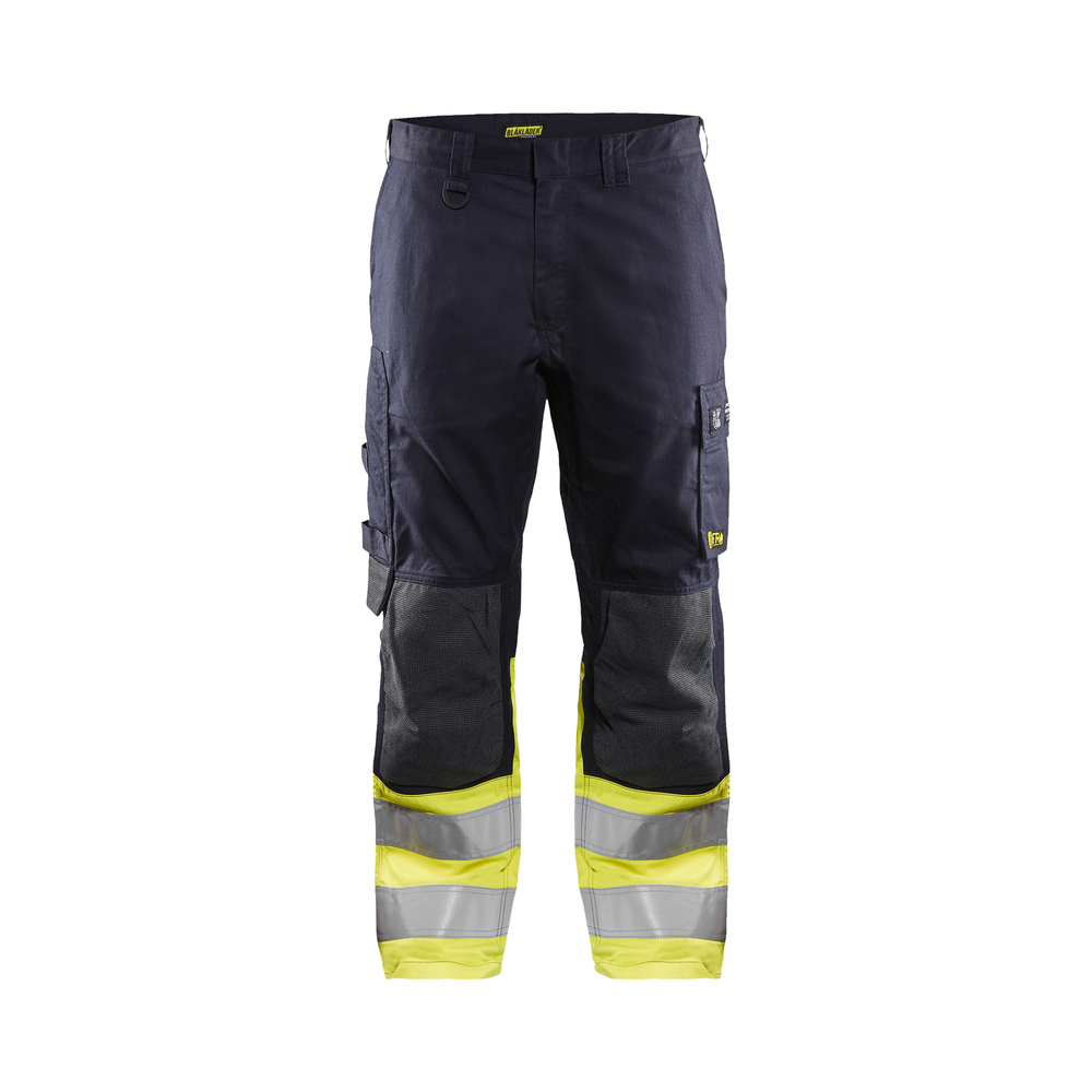 Pantalon multinormes inhérent 1488 Marine/Jaune fluo Blaklader - 148815128933C